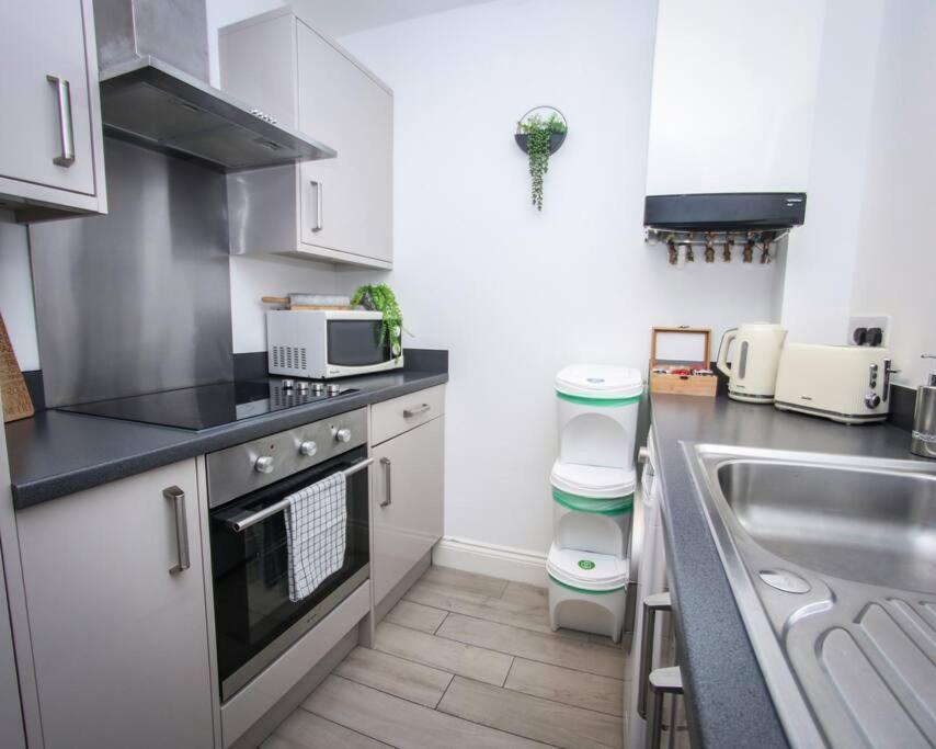 No12-Luxe Living Guest Apartment- 1 Bed-Garden-Private Parking-Wifi-Beach-City 스완지 외부 사진